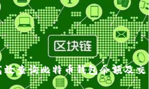 如何高效查询比特币钱包余额及交易历史