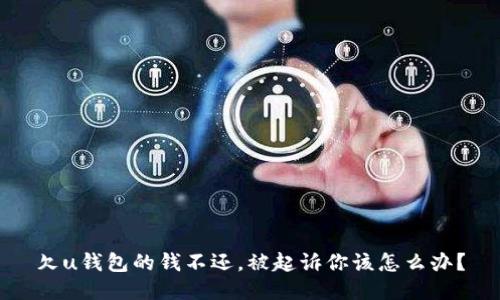 欠u钱包的钱不还，被起诉你该怎么办？