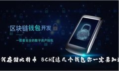 如何存储比特币 BCH？这几