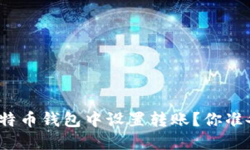 如何在比特币钱包中设置转账？你准备好了吗？