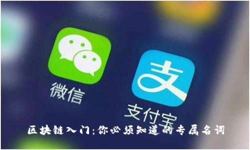 区块链入门：你必须知道的专属名词